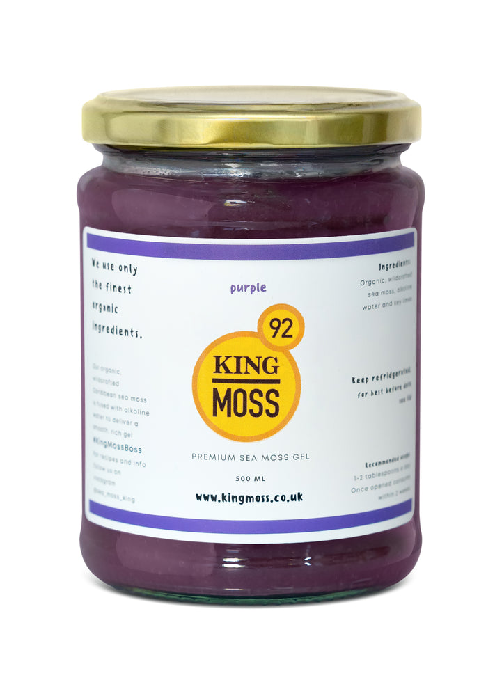 King Moss Original | Purple Premium Sea Moss Gel (500ml)