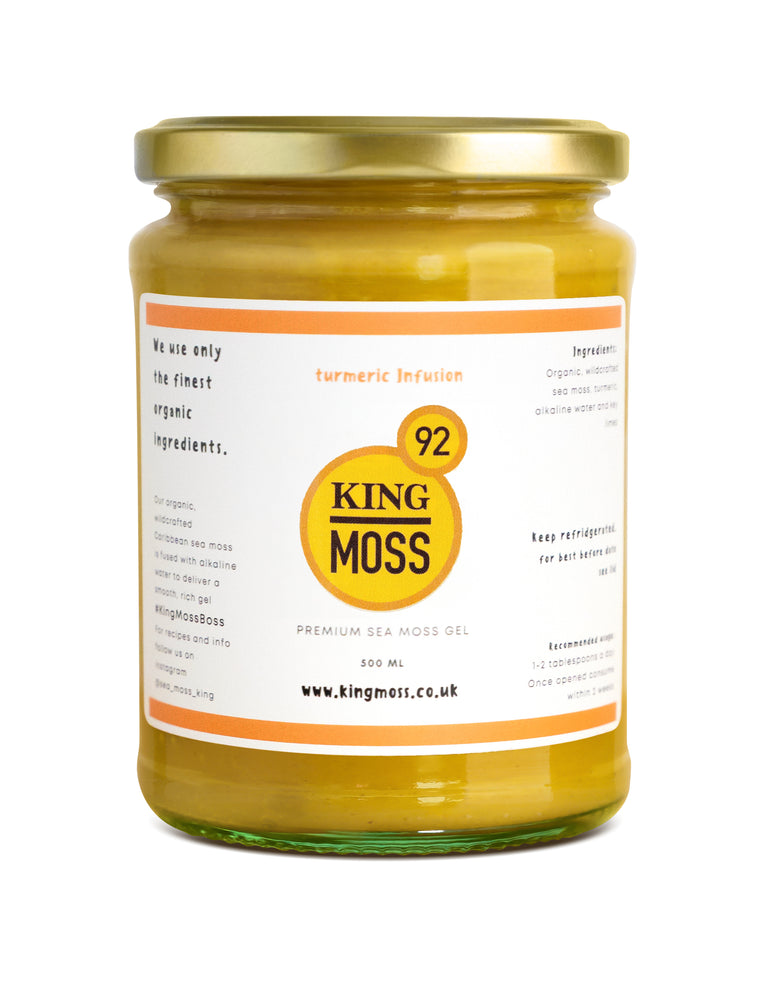 Turmeric Infusion | Premium Sea Moss Gel (500ml)