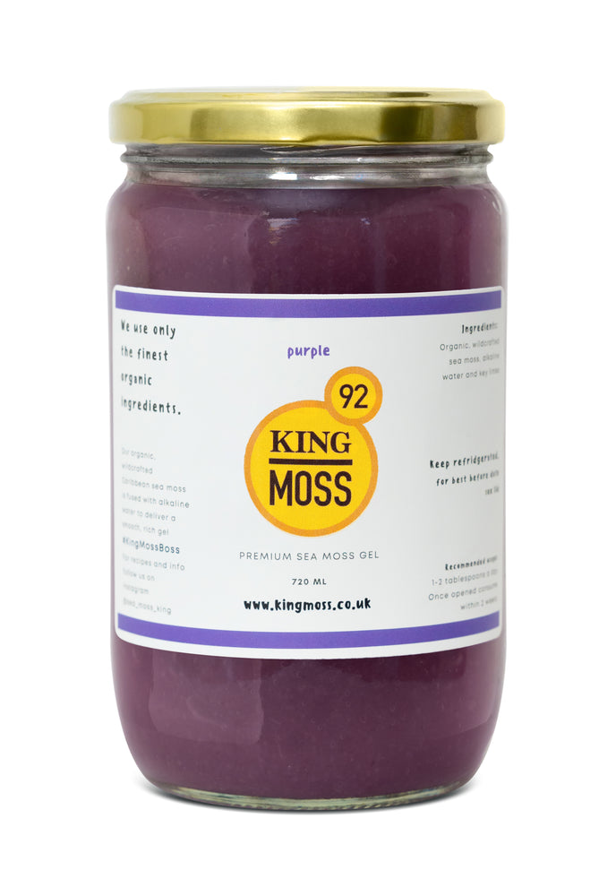 King Moss Original | Purple Premium Sea Moss Gel (720ml)
