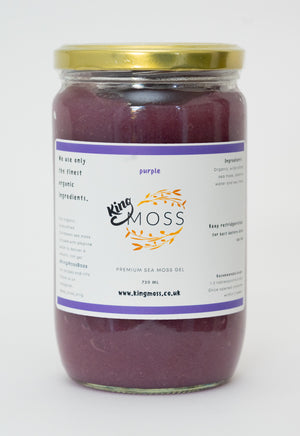 
                  
                    Load image into Gallery viewer, King Moss Original | Purple Premium Sea Moss Gel (720ml)
                  
                