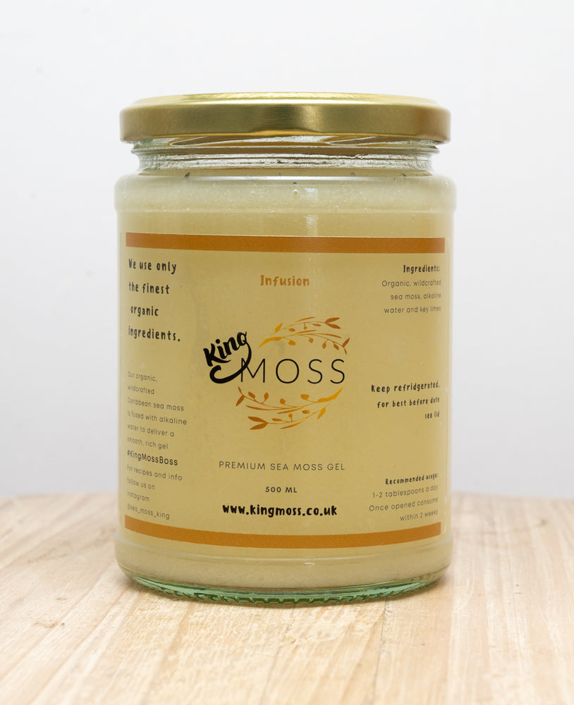 
                  
                    Load image into Gallery viewer, Peruvian Ginger Infusion | Premium Sea Moss Gel (500ML)
                  
                