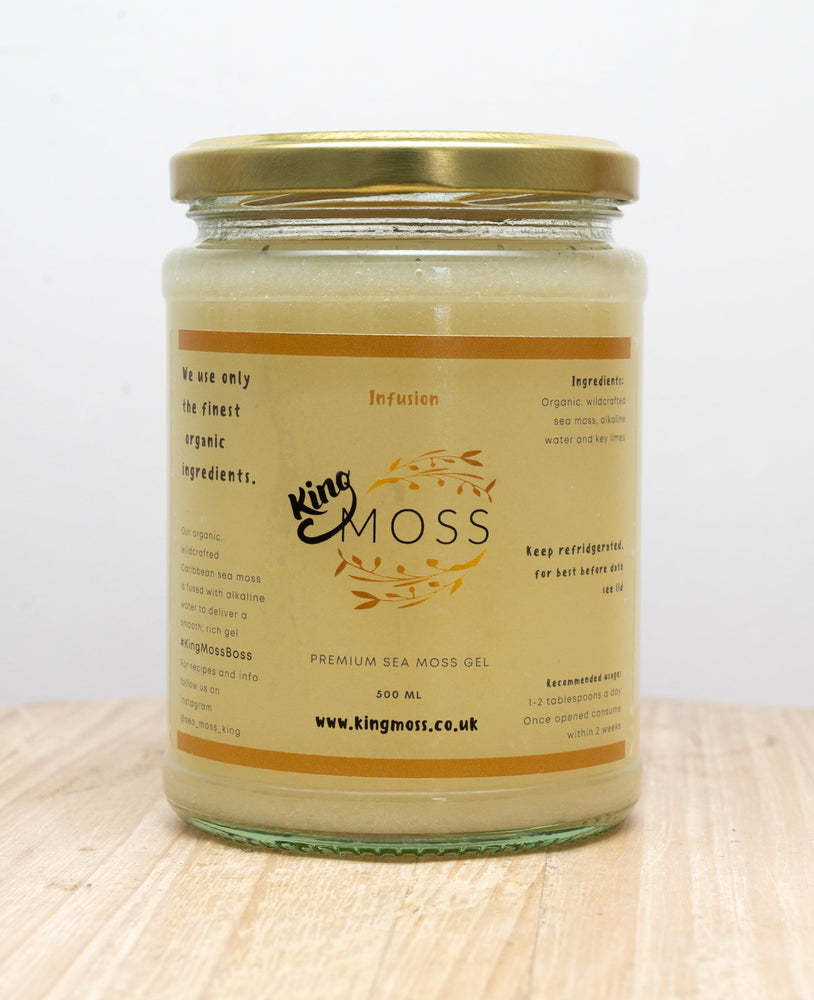 
                  
                    Load image into Gallery viewer, Peruvian Ginger Infusion | Premium Sea Moss Gel (720ML)
                  
                
